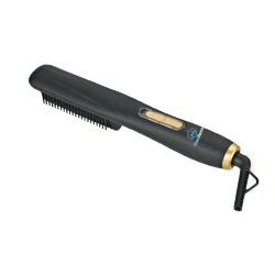 Home electric HF7002 Hair Straightener: Fast Heating Ceramic Plates for Smooth, Straight Hair 1 Inch Wide Plates, Easy to Use Design with 1 Year Warrant