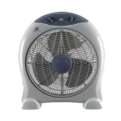 HFB1604 Box Fan with 3 Speed Settings, 1 Hour Timer, and Sleek Design. This Black Box Fan Provides Efficient Cooling. Includes a 1 Year Warranty.
