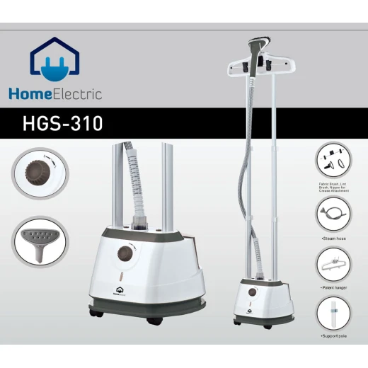 Homasy HGS310 Garment Steamer 2L Tank Quick Heat 1 Year Warranty - Homasy - Image 2