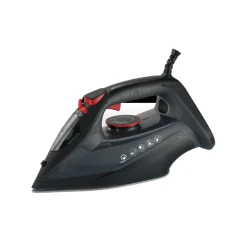 HIT99 Steam Iron 2200W Powerful Vertical Steam, Self Cleaning, 350ml Water Tank, 1.8m Cable, 1 Year Warranty, Dry & Spray Function for Versatile Garment Care