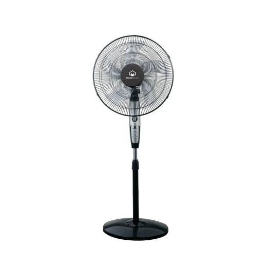 Royal Black Stand Fan HSF1822 3 Speed Oscillating Timer 1 Year Warranty