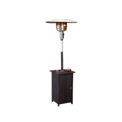 HSS A Gas Patio Heater Outdoor Garden Heater with Electric Touch Ignition for Stylish Outdoor Heating 1 Year Warranty Perfect for Gardens and Workspaces