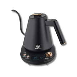 KK553 Digital Electric Kettle Stainless Steel with Digital Temperature Control, Keep Warm Function, and Mute Button. 1 Liter, 1100W, 1 Year Warranty.