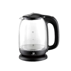 KK584 Stainless Steel Electric Water Kettle with Glass Design, 1.7 Liter Capacity, Fast Heating, Energy Saving, and 1 Year Warranty Perfect for Home and Office Use