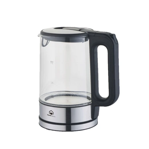 KK588 Electric Kettle with Stainless Steel and Glass Construction, 1.7 Liter Capacity, 2200W Power, and a 1 Year Warranty for Efficient and Stylish Water Heating KK588 Electric Kettle with Stainless Steel and Glass Construction, 1.7 Liter Capacity, 2200W Power, and a 1 Year Warranty for Efficient and Stylish Water Heating