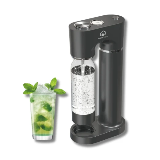 SodaStream SM101 Soda Maker Sparkling Water Machine Black 1 Liter Bottle