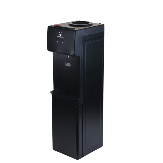 موزع مياه WD913 للمياه الساخنة والباردة مع تبريد بالضاغط وشاشة كبيرة باللون الأسود بثلاث صنابير للمنزل والمكتب