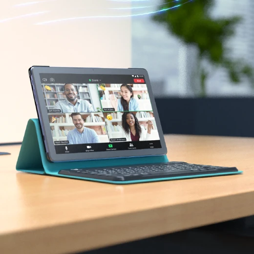 جهاز فيكوشا V-Z60 تابلت 10.1" IPS أندرويد 12، 128GB روم, أزرق | ساعة VIKUSHA V-70، واقي شاشة، قلم نشط، لوحة مفاتيح وغطاء، بطاقة تعليمية Al Maher، اشتراك IPTV 3 أشهر، قسيمة 10 دنانير - فيكوشا - Image 7