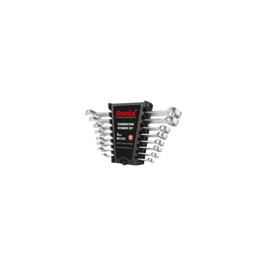 طقم مفاتيح ربط Ronix RH-2101، مجموعة 8 قطع، فولاذ كروم فاناديوم طقم مفاتيح ربط Ronix RH-2101، مجموعة 8 قطع، فولاذ كروم فاناديوم