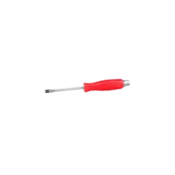 مفك براغي بمطرقة مشقوق من رونكس RH-2941 مقاس 6x100 مم فولاذ CR-V رأس أسود