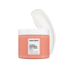 Maru.Derm Vitamin C Brightening Body Cream 400ml, Hydrating Skin Care