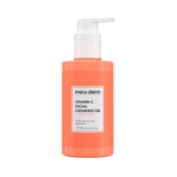 Maru.Derm Vitamin C Facial Cleansing Gel 200ml, Brightening Face Wash for All Skin Types