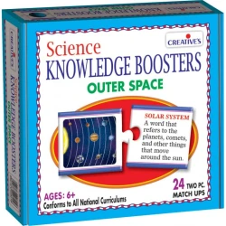 Creative Educational Outer Space Science Games Set for Kids, Boosts Knowledge with Fun, Includes 3 Educational Games