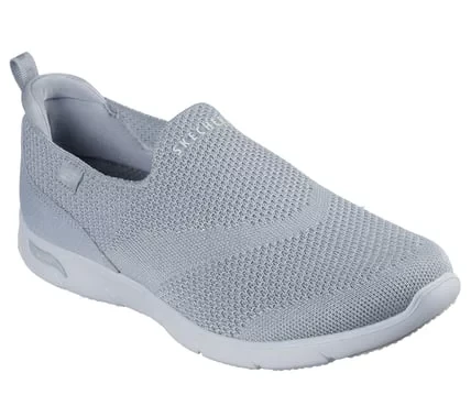 Skechers Arch Fit Refine Iris Women's Gray Comfort Sneakers Size 40 with Engineered Knit Upper and Removable Arch Fit Cushioned Insole for All Day Support and Comfort - Skechers - Image 3