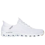 Skechers Women's Glide Step Tranquility White Slip On Sneakers 38 - Skechers