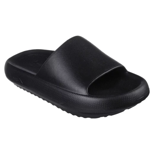 Skechers Women's Arch Fit Horizon Foamies Slide Sandals Black 37, Vegan Construction, Contoured Footbed, Supportive Comfort, Sculpted Style, Single Band Upper Skechers Women's Arch Fit Horizon Foamies Slide Sandals Black 37, Vegan Construction, Contoured Footbed, Supportive Comfort, Sculpted Style, Single Band Upper