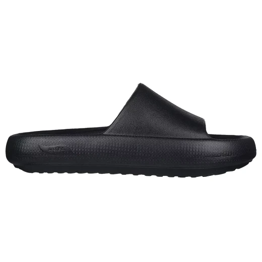 Skechers Women's Arch Fit Horizon Foamies Slide Sandals Black 37, Vegan Construction, Contoured Footbed, Supportive Comfort, Sculpted Style, Single Band Upper - Skechers - Image 3