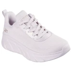 Skechers BOBS Sport B Flex Hi Women's Athletic Fashion Sneakers in Lilly, Featuring Engineered Knit Upper, Lace Up Design, Memory Foam Comfort Insole, and Available in Size 40 - Skechers