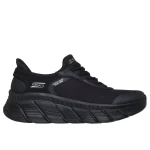 Skechers BOBS Sport B Flex Hi Women's Athletic Sneaker Black Engineered Knit Upper Memory Foam Insole Size 41 Lace Up Comfort Fashion - Skechers