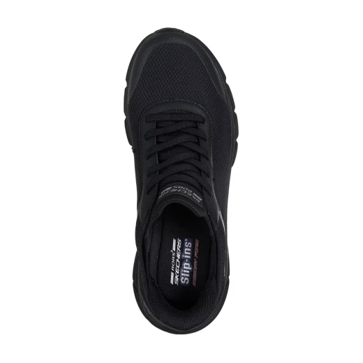 Skechers BOBS Sport B Flex Hi Women's Athletic Fashion Sneakers Black Engineered Knit Upper with Memory Foam Insole Size 37 Lace Up Comfortable - Skechers - Image 7