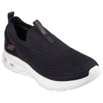 Skechers BOBS Unity Women's Slip On Sneakers Black and White 40 Stretch Fit Engineered Knit Upper Cushioned Air Cooled Memory Foam Insole Comfortable Lightweight Design - Skechers