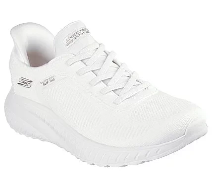 Skechers BOBS Sport Squad Chaos Slip In Off White Athletic Shoes Women's 39.5 - Skechers - Image 6