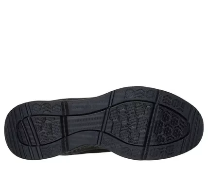 حذاء نسائي من سكيتشرز، طراز BOBS Arch Comfort B Sweet، بتصميم نباتي، بنعل داخلي من إسفنج ميموري فوم و دعم Arch Comfort. مقاس 39 أسود اللون. - سكيتشرز - Image 6