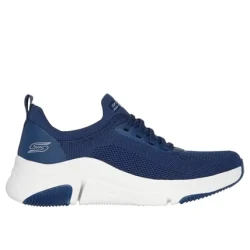 Skechers BOBS Sparrow Flex Women's Athletic Shoes Navy Blue Size 40 with Stretch Fit Engineered Mesh Upper and Memory Foam Insole for Comfort and Style, Vegan Design