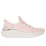 حذاء رياضي نسائي Skechers SLIP-INS BOBS SPORT B LOVE True Delight، وردي، يتميز بتقنية Memory Foam للراحة، مواد نباتية، جزء علوي شبكي جيد التهوية وتصميم Heel Pillow، مقاس 39 - سكيتشرز