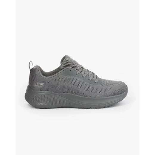 Skechers BOBS Infinity Men's Athletic Sneakers Dark Gray 41 Featuring Lace Up Engineered Knit Upper Skechers Memory Foam Comfort Insole Durable and Stylish Design