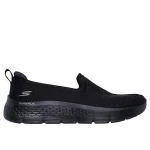 Skechers Women's Go Walk Flex Walking Shoes Black 37.5 EU Size, Featuring Air Cooled Memory Foam Insole & Lightweight Ultra GO Cushioned Midsole, Comfortable All Day Wear - Skechers