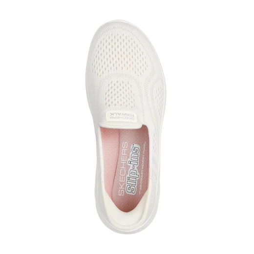 Skechers Women's GO WALK Flex Slip-ins® Athletic Walking Shoes Off White Laceless Design Featuring Air-Cooled Memory Foam Insole Size 40 - Skechers - Image 3