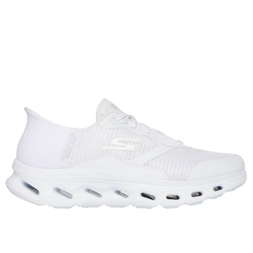 Skechers Women's Go Walk Glide Step 2.0 Slip On Shoes in White Size 39 Featuring Hands Free Slip Ins Technology and Air Cooled Memory Foam for Ultimate Comfort Skechers Women's Go Walk Glide Step 2.0 Slip On Shoes in White Size 39 Featuring Hands Free Slip Ins Technology and Air Cooled Memory Foam for Ultimate Comfort