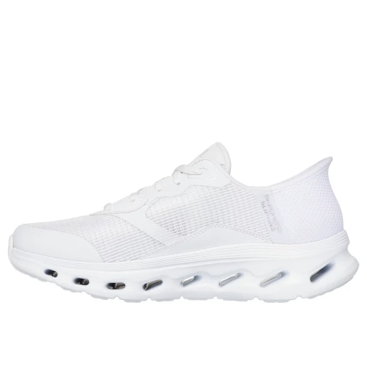 Skechers Women's GO WALK Glide Step 2.0 Slip On Walking Shoes with Hands Free Slip In Design, Air Cooled Memory Foam, and Machine Washable in White, Size 40 - Skechers - Image 4