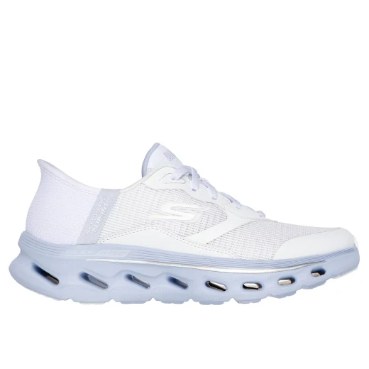Skechers Women's Go Walk Glide Step 2.0 Slip In Athletic Shoes with Breathable Air Cooled Goga Mat Insole and Lightweight Glide Step Midsole White Color Size 37 Hands Free Slip On - Skechers - Image 2