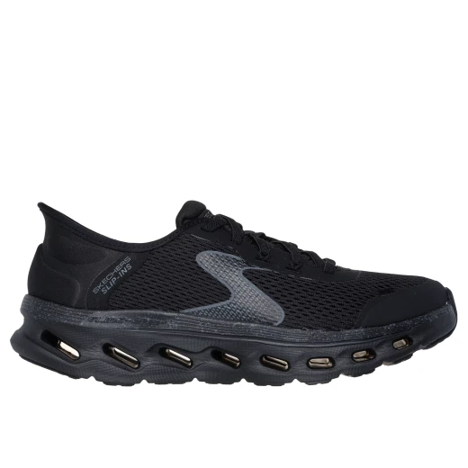 Skechers Go Walk Glide-Step 2.0 Women's Slip-On Black Athletic Shoes Size 40