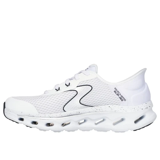 حذاء رياضي سهل الارتداء من سكيتشرز للنساء GO WALK Glide Step 2.0 بنعل داخلي Air Cooled Goga Mat، أبيض، مقاس 39 - سكيتشرز - Image 4