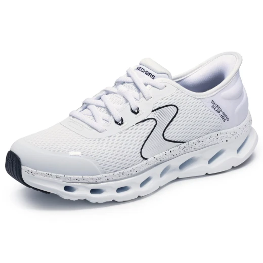 حذاء رياضي سهل الارتداء من سكيتشرز للنساء GO WALK Glide Step 2.0 بنعل داخلي Air Cooled Goga Mat، أبيض، مقاس 39 - سكيتشرز - Image 6