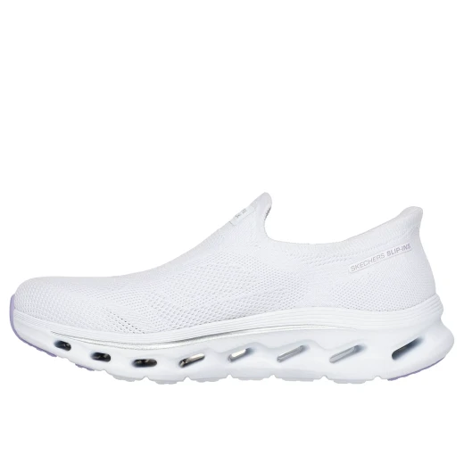 Skechers Go Walk Glide Step 2.0 Women's Walking Shoes with Stretch Fit and Air Cooled Goga Mat White Size 38 EU - Skechers - Image 6