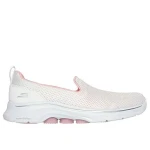Skechers Women's GO WALK 7 Athletic Shoes White 37 Featuring Air Cooled Memory Foam Insole Ultra GO Cushioning and Hyper Pillar Technology for Added Support 125209 WPK - Skechers