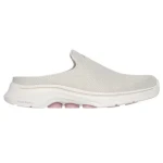 Skechers Women's GO WALK 7 Athletic Walking Shoes with Recycled Materials, Air Cooled Memory Foam Insole, ULTRA GO Cushioning, and Hyper Pillar Technology Natural 37 - Skechers