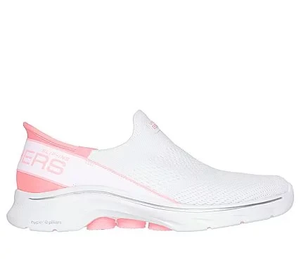 Skechers Go Walk 7 Mia Slip-ins Women's White Stretch Knit Walking Shoes Size 40 - Skechers - Image 2