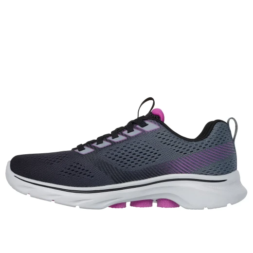 Skechers Women's GO WALK 7 Construct Walking Shoes Black 36 Featuring Air Cooled Goga Mat Insole Lightweight Ultra Go Cushioning and Hyper Pillar Technology for Support - Skechers - Image 4