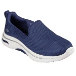 Skechers Go Walk Arch Fit 2.0 Women's Walking Shoes Navy Size 38.5 with Arch Support and Air Cooled Memory Foam Insole for Enhanced Comfort and Breathability - Skechers