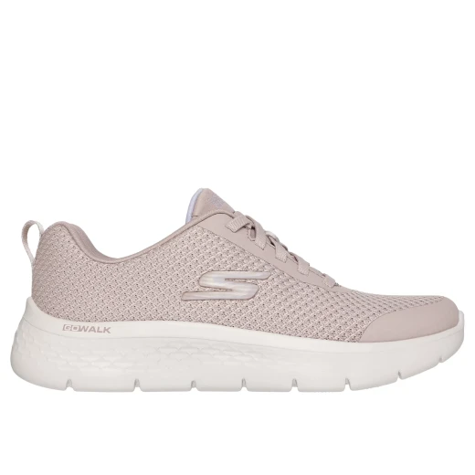 حذاء سكيتشرز جو ووك فليكس نسائي سهل الارتداء للمشي لون بني فاتح 38 - سكيتشرز - Image 2