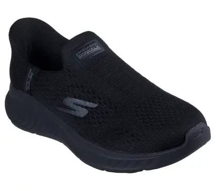 Skechers Go Walk Now Women's Slip Resistant Black Athletic Shoes 37.5 - Skechers - Image 3