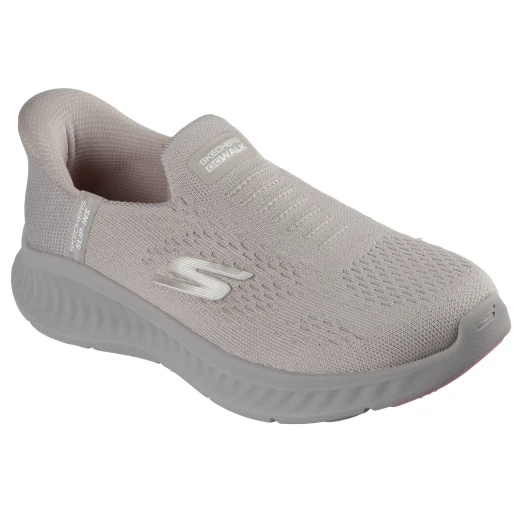 Skechers Women's Go Walk Now Taupe Slip Resistant Athletic Shoes 39.5 - Skechers - Image 3