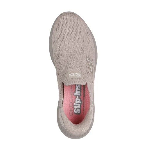 Skechers Women's GO WALK NOW 38 Taupe Athletic Slip Resistant Work Shoe with Air Cooled Memory Foam Insole and Fixed Stretch Laces - Skechers - Image 5