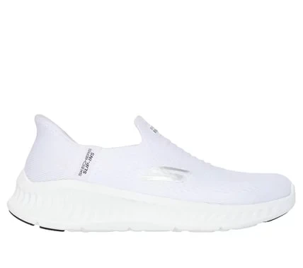 Skechers Women's Go Walk Now 37 White Athletic Slip Resistant Shoes with Air Cooled Memory Foam Insole and Fixed Stretch Laces