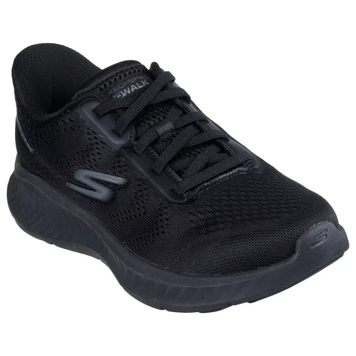 Skechers Women's Hands Free Slip-ins GO WALK Now Khloe Walking Shoes with Air-Cooled Goga Mat Insole and Ultra Light Cushioning, Black, Size 37 for Women - Skechers - Image 3